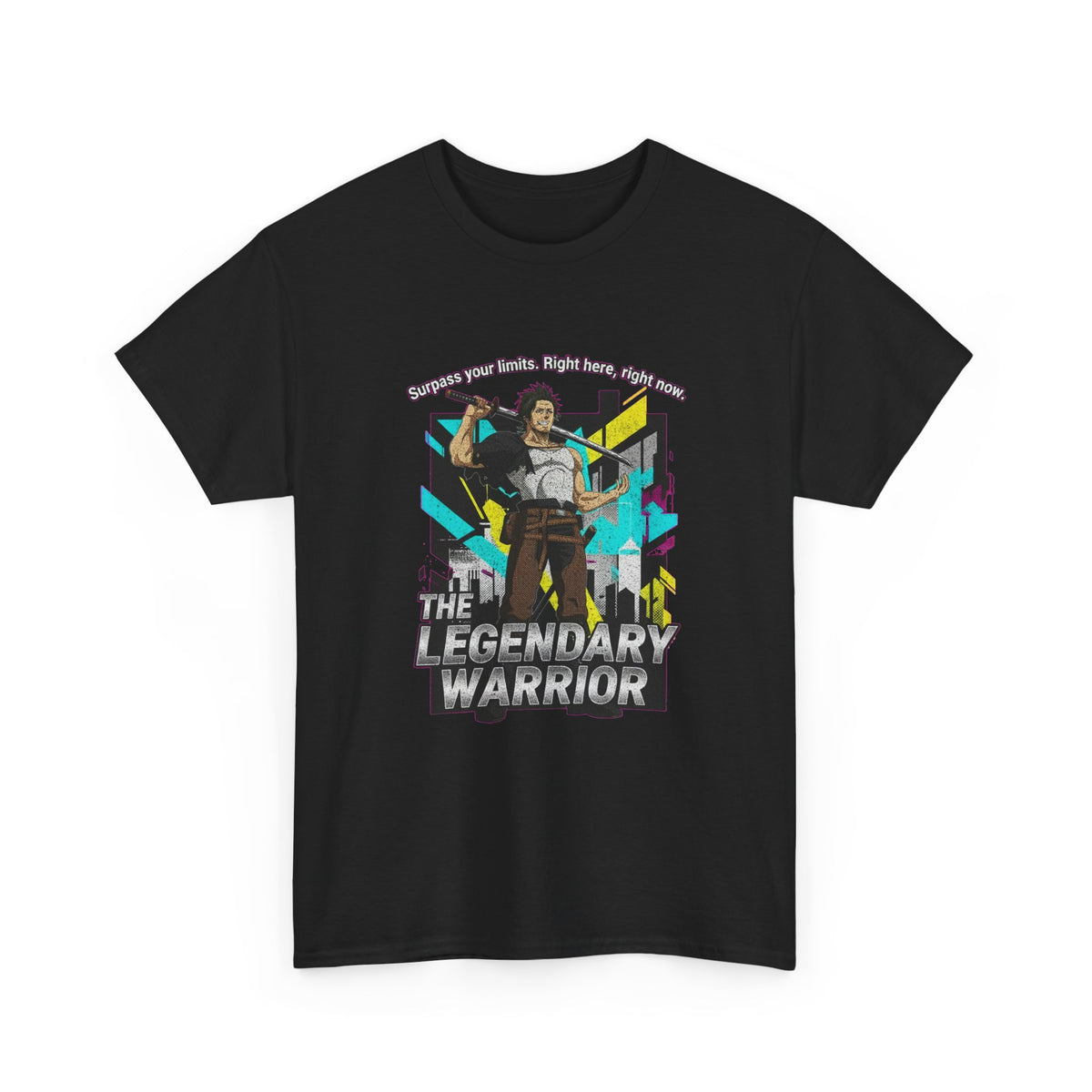 The Legendary Warrior Heavyweight Vintage Pump Cover Tee
