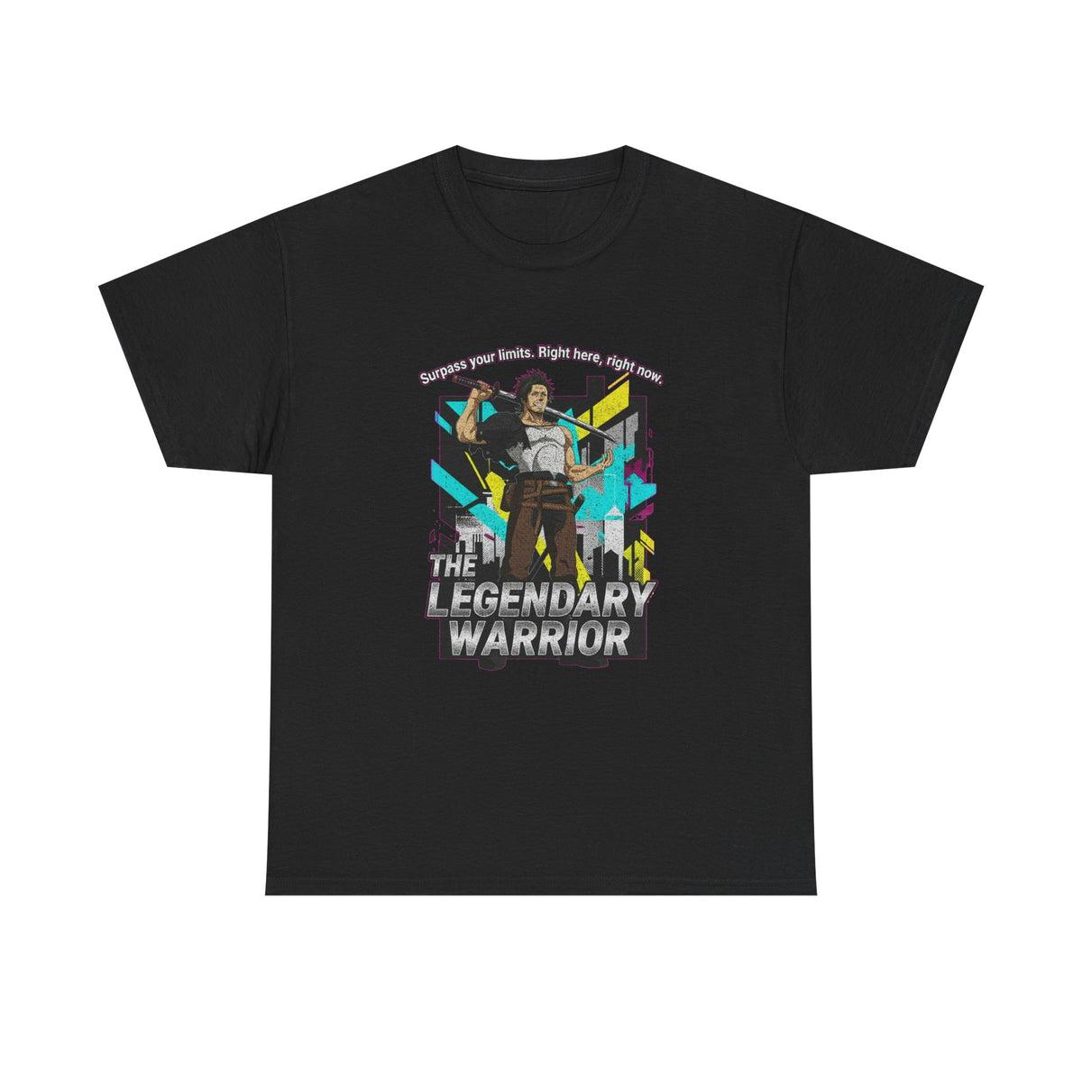 The Legendary Warrior Heavyweight Vintage Pump Cover Tee