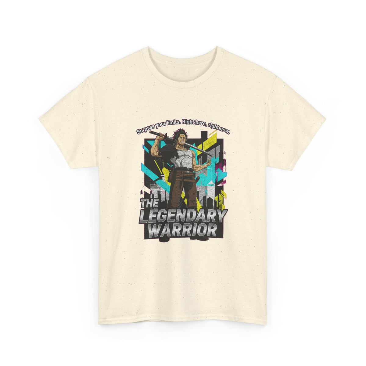 The Legendary Warrior Heavyweight Vintage Pump Cover Tee