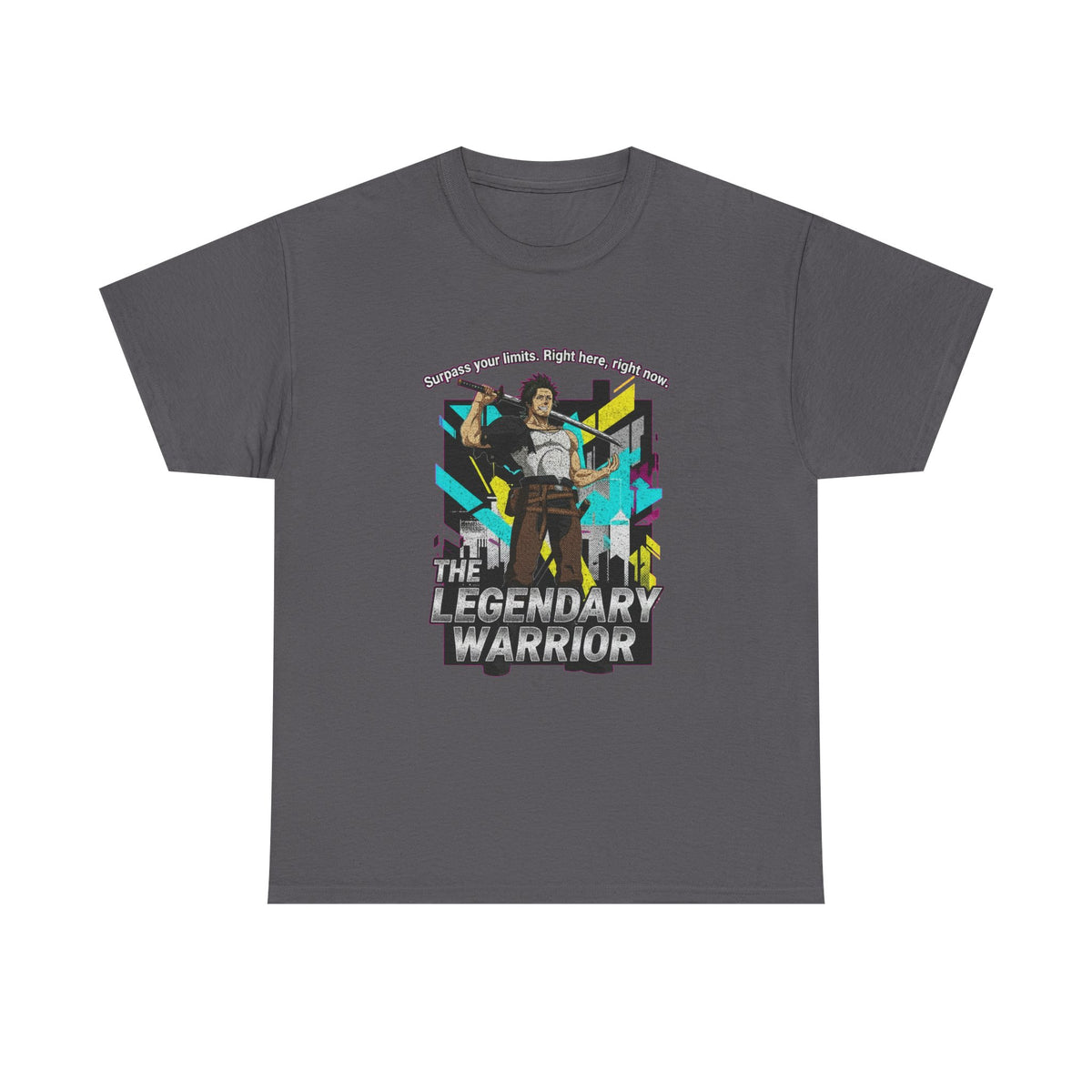 The Legendary Warrior Heavyweight Vintage Pump Cover Tee