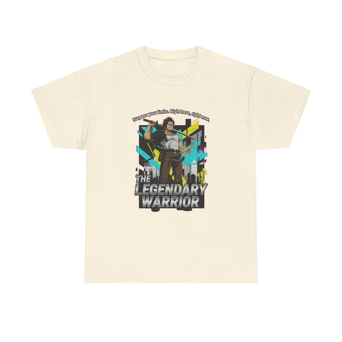 The Legendary Warrior Heavyweight Vintage Pump Cover Tee